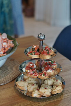 a plate of food