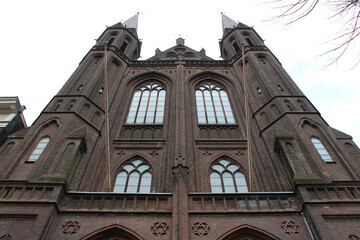 st francis xavier church in amsterdam (the netherlands) 
