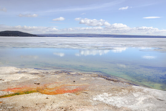 Dans le parc de Yellowstone