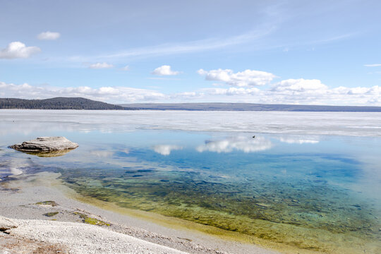 Dans le parc de Yellowstone