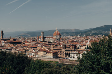 Panorama na Florencję