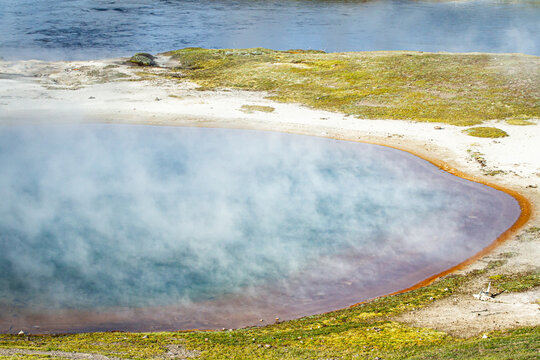 Dans le parc de Yellowstone