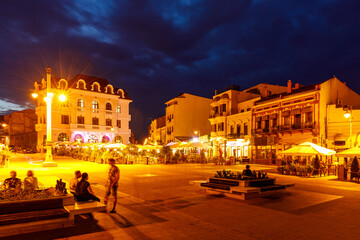 The City of Constanta at the Black Sea in Romania	