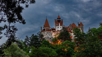 The Dracula Castle of Bran in Romania