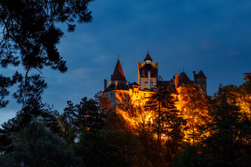 Obraz premium The Dracula Castle of Bran in Romania