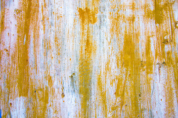 Old cracked paint in craquelure on a rusty metal surface Grunge rusted metal texture. Rusty...