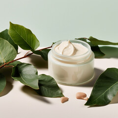 ecommerce facial cream jar