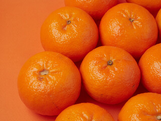 Mandarin oranges at a farmers market