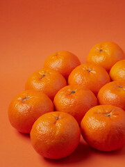 Mandarin oranges at a farmers market