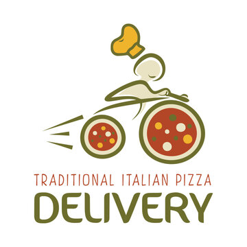 Pizza Delivery Logo Template