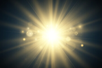 	
Bright beautiful star.Illustration of a light effect on a transparent background.	
