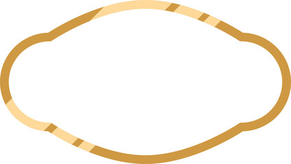 Gold frame png graphic clipart design