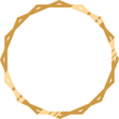 Gold frame png graphic clipart design