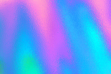 High saturate holographic rainbow foil texture background vector for web use.	