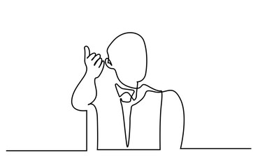 angry frustrated business man showing speaker complaining