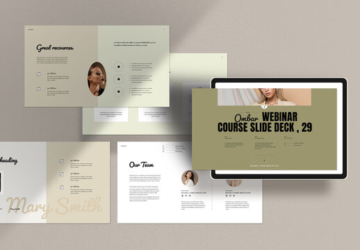 Webinar Course Slide Deck