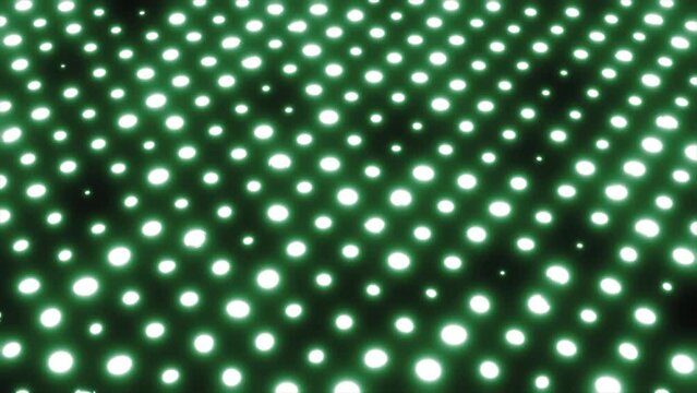 Abstract background of colorful flashing dots, video 4k, 60 fps