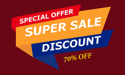 Discount Sale Banner