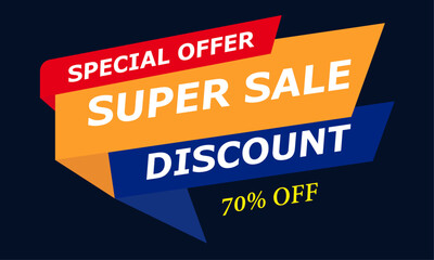 Discount Sale Banner