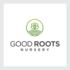 Green Tree Forest Vector Logo Template. This is a tree logo, it's good for symbolize of grow, human care, ecological, environment, protection, association, and others.