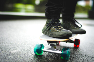 person on a skateboard