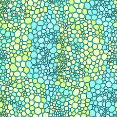 Seamless pattern Reptile scales endless skin. Vector background chameleon skin