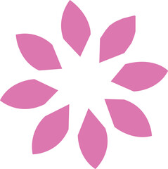 Abstract Circle Flower