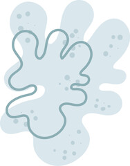 Abstract Shape With Dots