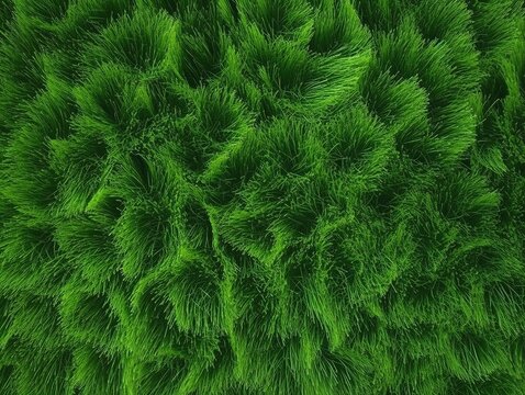 Gr&uuml;ne Textur-Faszination: Realistisches Gras-Rendering, lebendige gr&uuml;ne Hintergrundtextur, Naturinspiration, Fr&uuml;hlings- & Sommer-Design 27