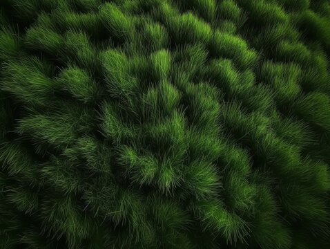Gr&uuml;ne Textur-Faszination: Realistisches Gras-Rendering, lebendige gr&uuml;ne Hintergrundtextur, Naturinspiration, Fr&uuml;hlings- & Sommer-Design 17