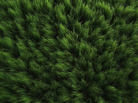 Gr&uuml;ne Textur-Faszination: Realistisches Gras-Rendering, lebendige gr&uuml;ne Hintergrundtextur, Naturinspiration, Fr&uuml;hlings- & Sommer-Design 8