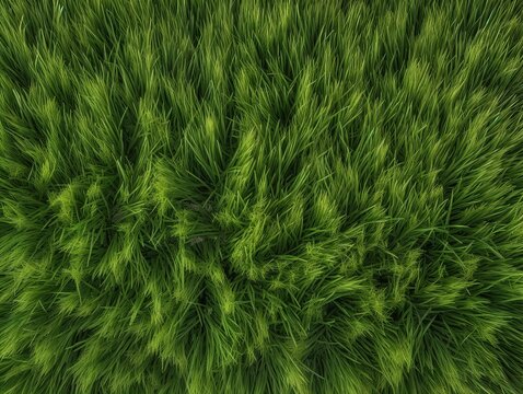 Gr&uuml;ne Textur-Faszination: Realistisches Gras-Rendering, lebendige gr&uuml;ne Hintergrundtextur, Naturinspiration, Fr&uuml;hlings- & Sommer-Design 6