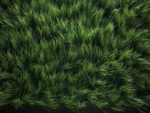 Gr&uuml;ne Textur-Faszination: Realistisches Gras-Rendering, lebendige gr&uuml;ne Hintergrundtextur, Naturinspiration, Fr&uuml;hlings- & Sommer-Design 5