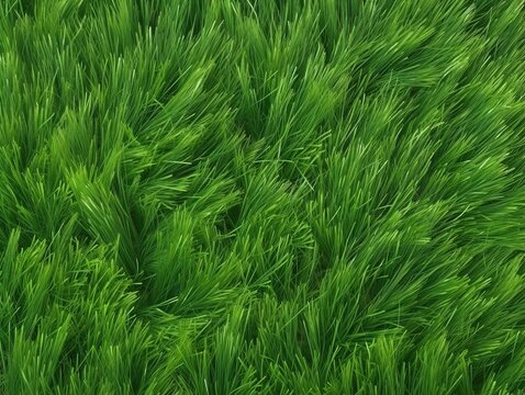 Gr&uuml;ne Textur-Faszination: Realistisches Gras-Rendering, lebendige gr&uuml;ne Hintergrundtextur, Naturinspiration, Fr&uuml;hlings- & Sommer-Design 4