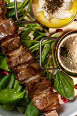 Lamb shish kebab