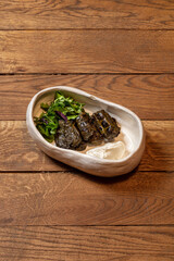 Dolma with lamb