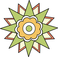 Mandala Geometric Symbol
