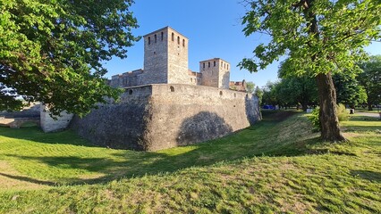 Fototapeta na wymiar Danube river fortress 