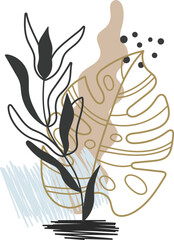 Tropical Plants Bouquet