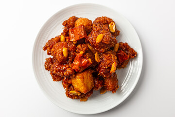 Mala gangjeong on a white background