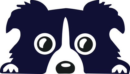 Dog Head Logo Vector Template Illustration Design. Mascot Transparent Dog Logo design Dog sport logo
