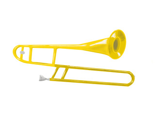 シンプルなトロンボーンのイラスト