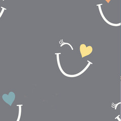 Watercolor, various flower stripes, roses, peonies