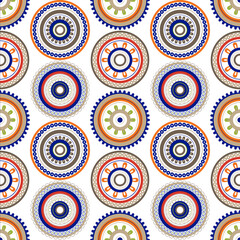 Textile and digital seamless pattern design 