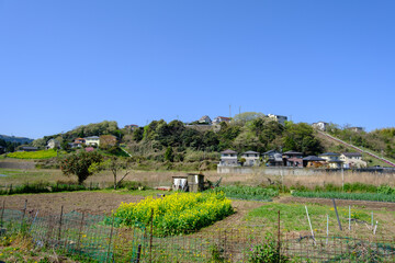 Naklejka premium 福井県敦賀市のパノラマ リラポートからの眺望