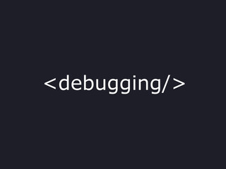 debugging