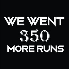 ONE MORE WASH  CRICKET POSTER DESIGN WITH VECTOR