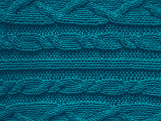 Organic knitted texture with macro weave threads.