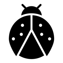 bug glyph icon