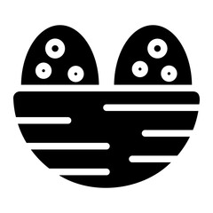 nest glyph icon